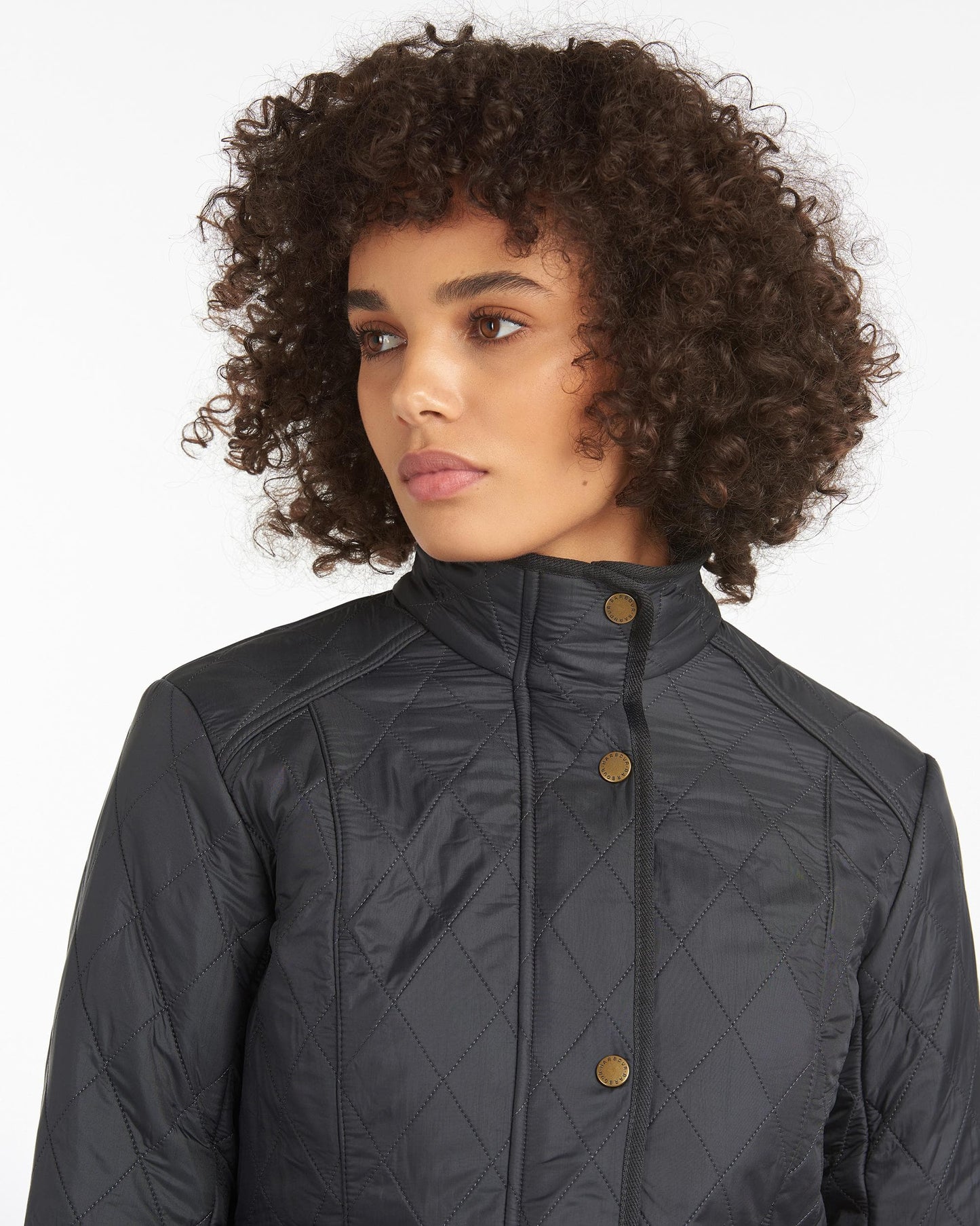 Barbour Cavalry Womens Polarquilt Jacket - Navy