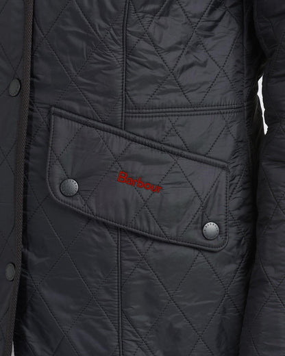 Barbour Cavalry Womens Polarquilt Jacket - Navy