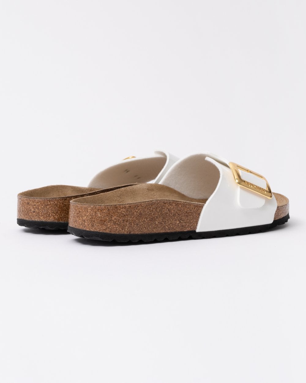 Birkenstock Catalina Cushion Big Buckle Womens Birko-Flor Patent Sandals