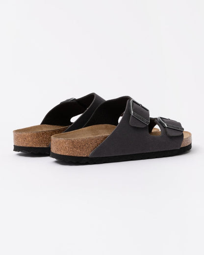 Birkenstock Arizona Birkibuc Womens Sandals - Birkibuc Velvet Grey
