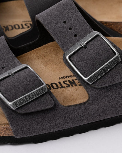 Birkenstock Arizona Birkibuc Womens Sandals - Birkibuc Velvet Grey