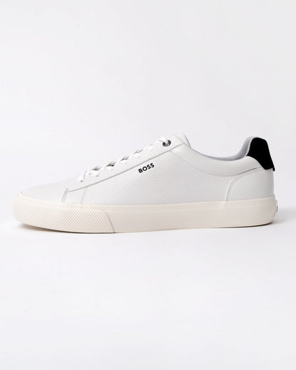 BOSS Orange Aiden Tenn Mens Trainers 50542114 - Open White 121