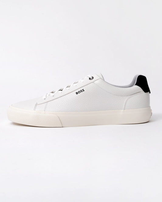 BOSS Orange Aiden Tenn Mens Trainers 50542114 - Open White 121
