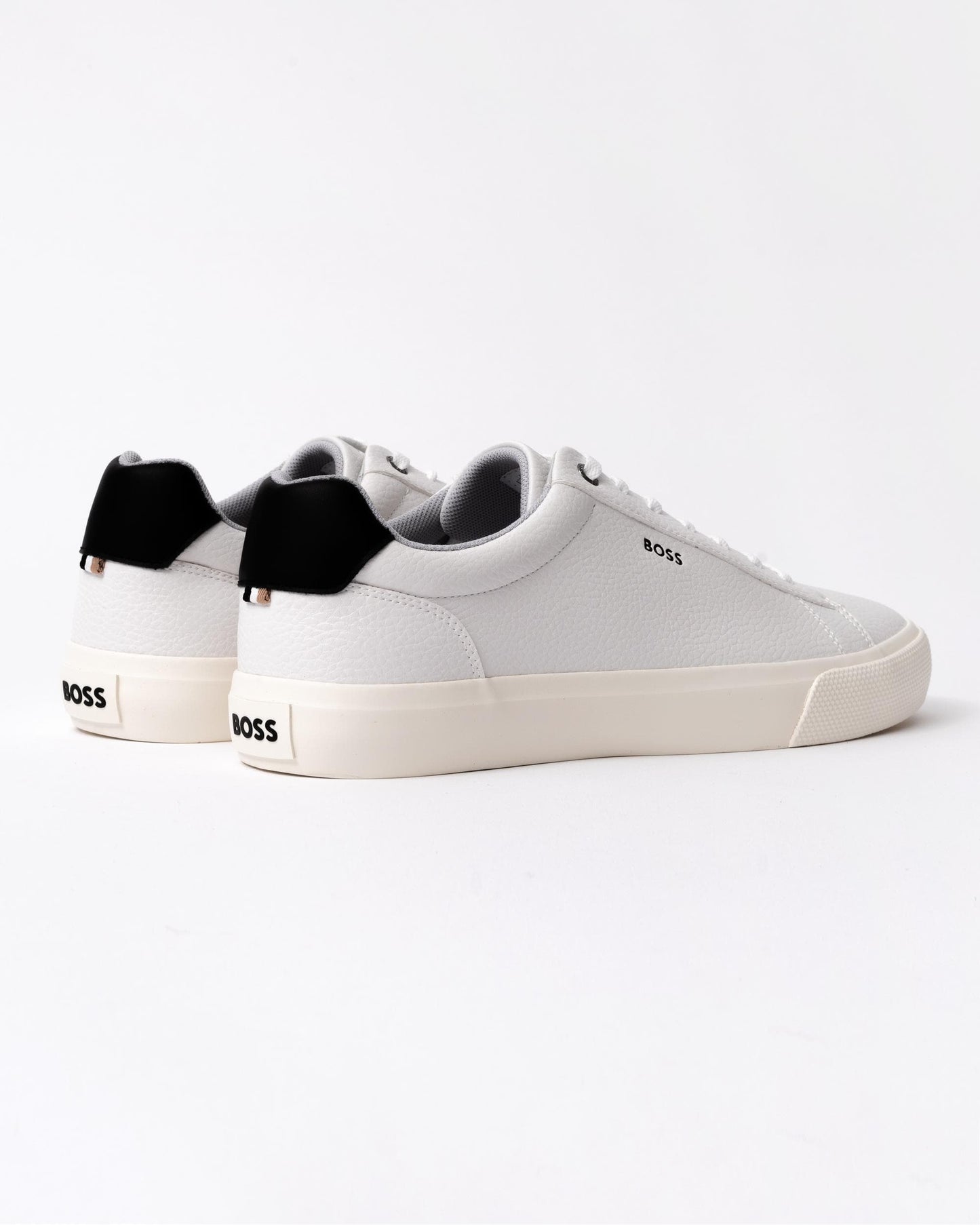 BOSS Orange Aiden Tenn Mens Trainers 50542114 - Open White 121