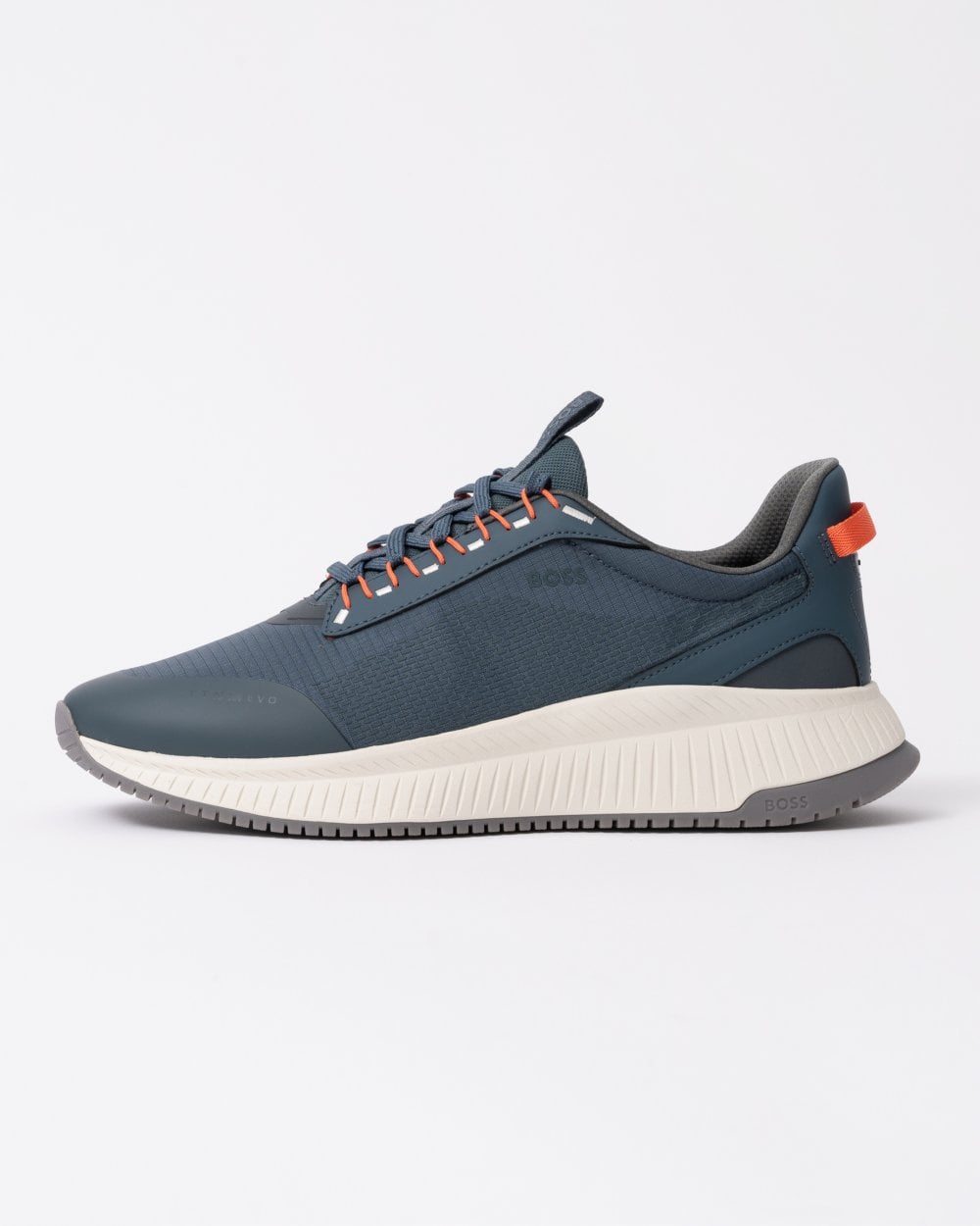 BOSS Orange TTNM EVO Runn Mens Mesh Upper Trainers - Open Blue 499