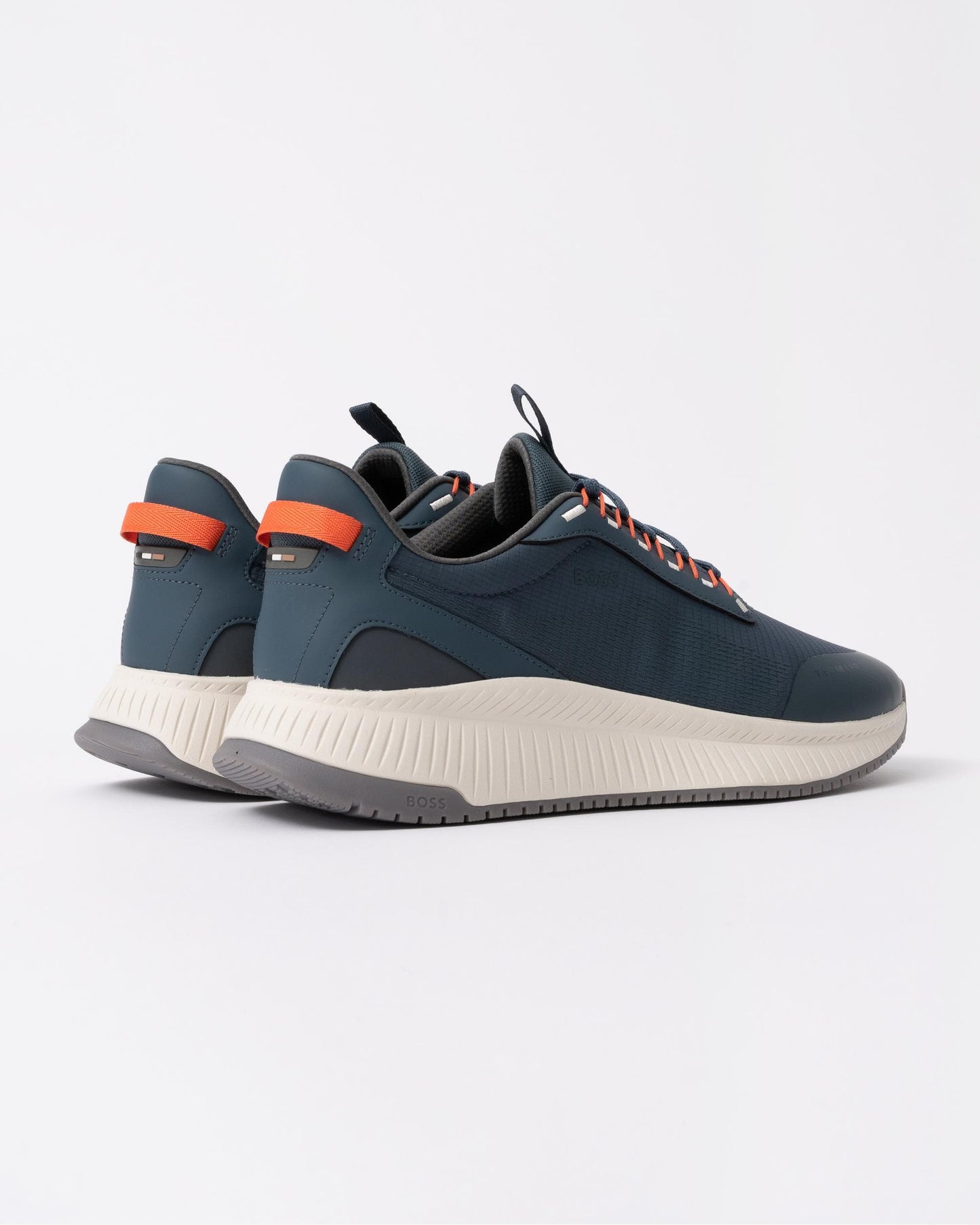 BOSS Orange TTNM EVO Runn Mens Mesh Upper Trainers - Open Blue 499