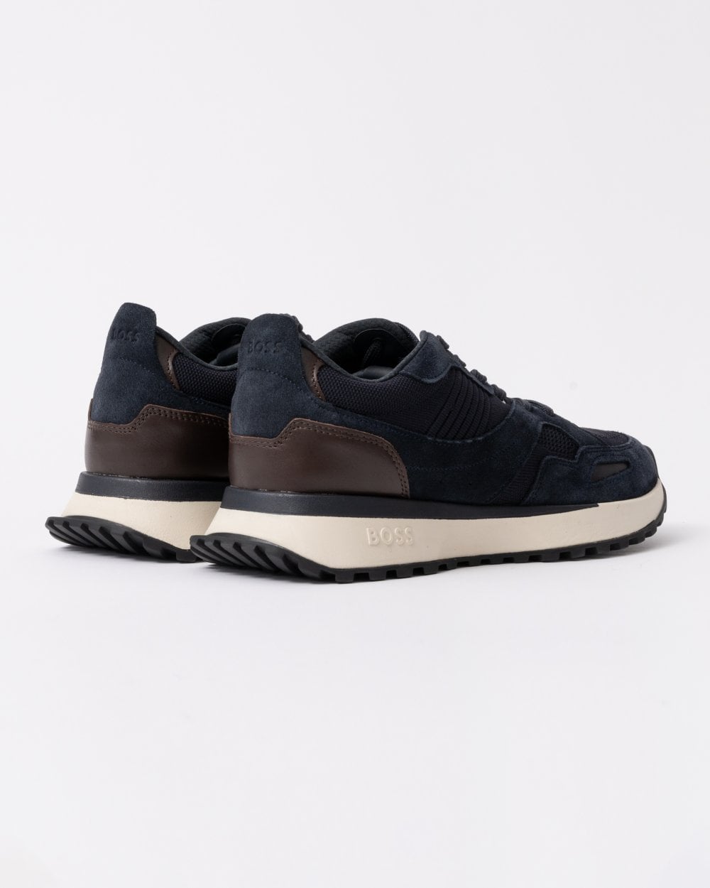 BOSS Orange Jonah Runn Mens Trainers - Dark Blue 402