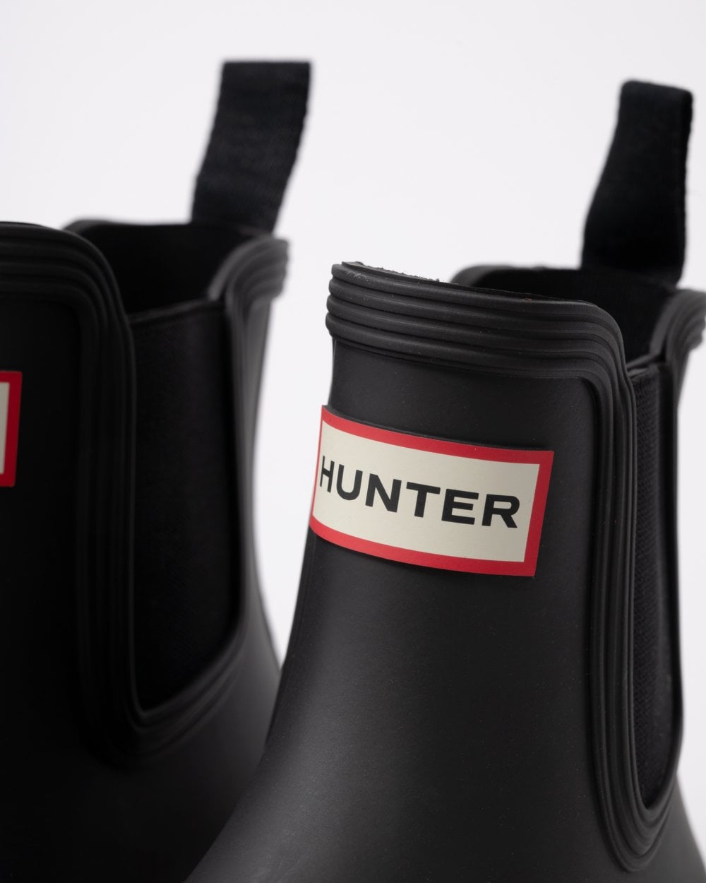 Hunter Original Chelsea Womens Boots - Black/Pink Nectar