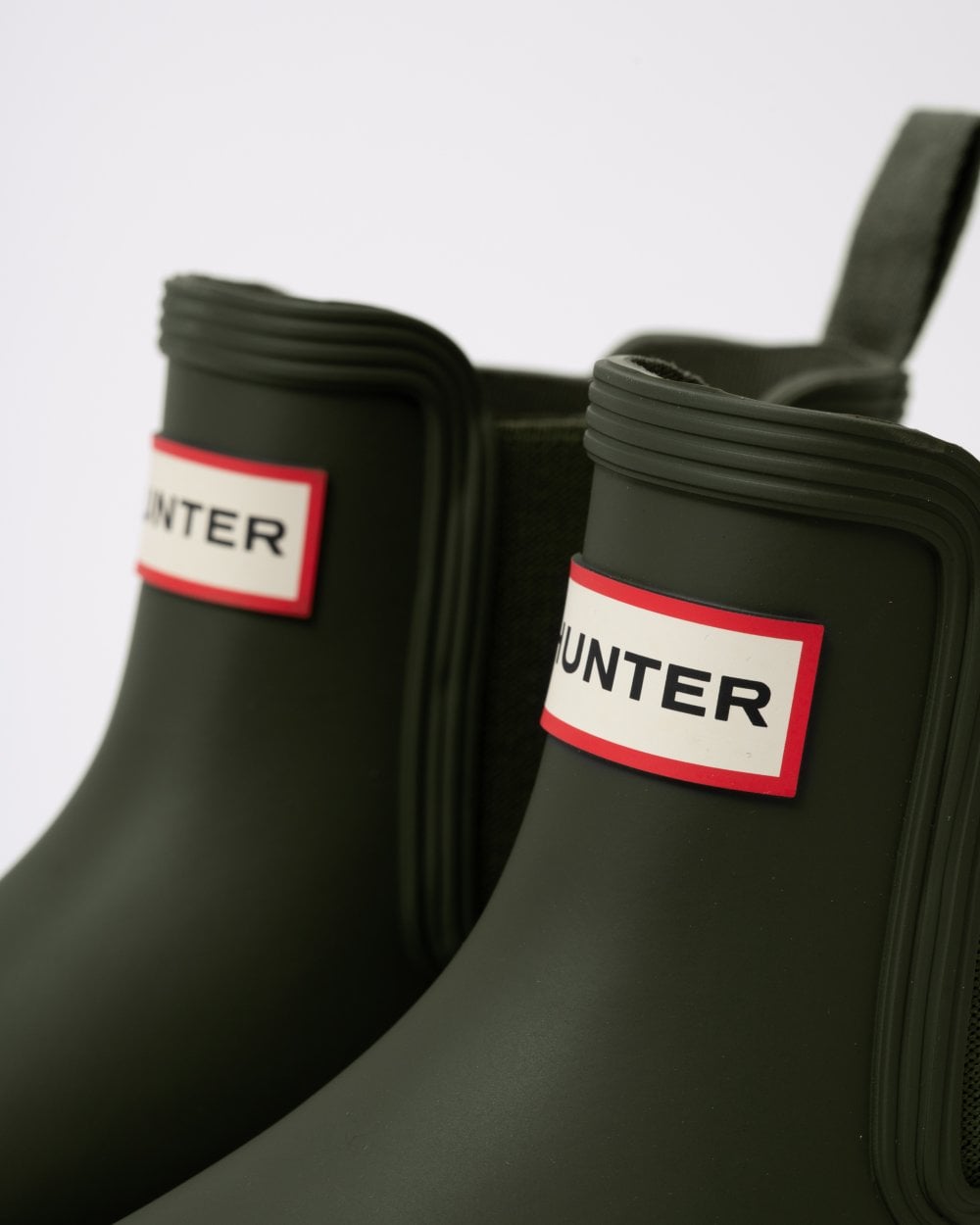 Hunter Original Chelsea Womens Boots - Dark Olive