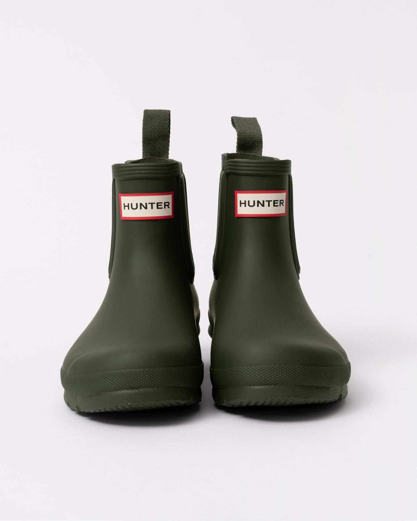 Hunter Original Chelsea Womens Boots - Dark Olive