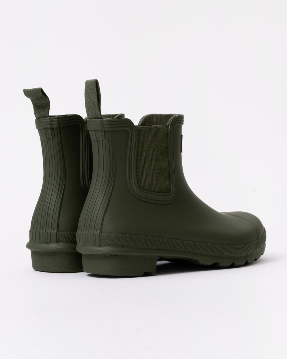 Hunter Original Chelsea Womens Boots - Dark Olive