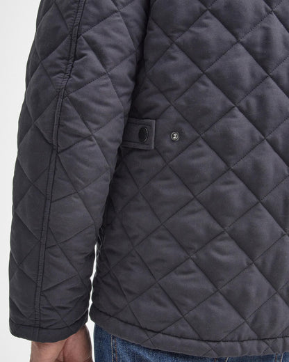 Barbour Shoveler Mens Quilted Jacket - Navy