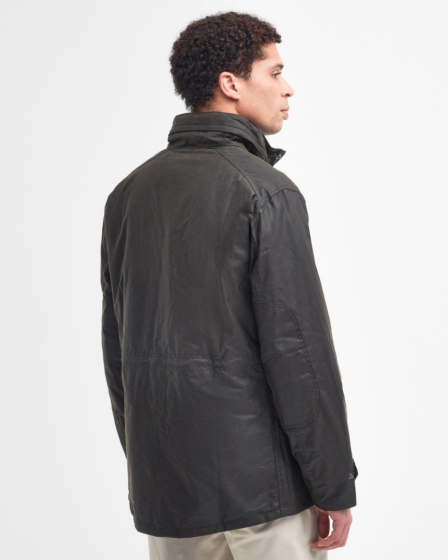 Barbour Sapper Mens Wax Jacket - Olive/Classic