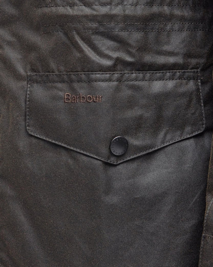 Barbour Sapper Mens Wax Jacket - Olive/Classic