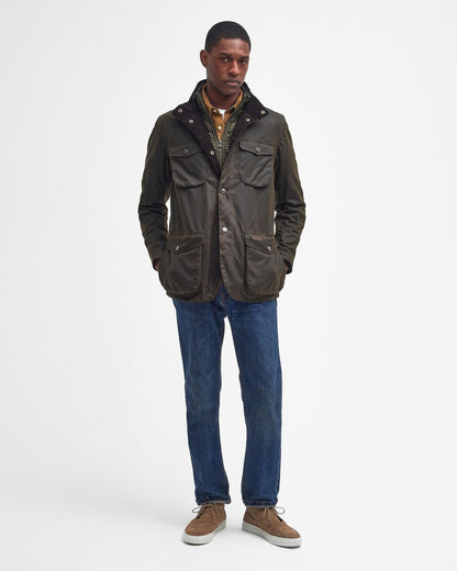 Barbour Ogston Mens Wax Jacket - Olive