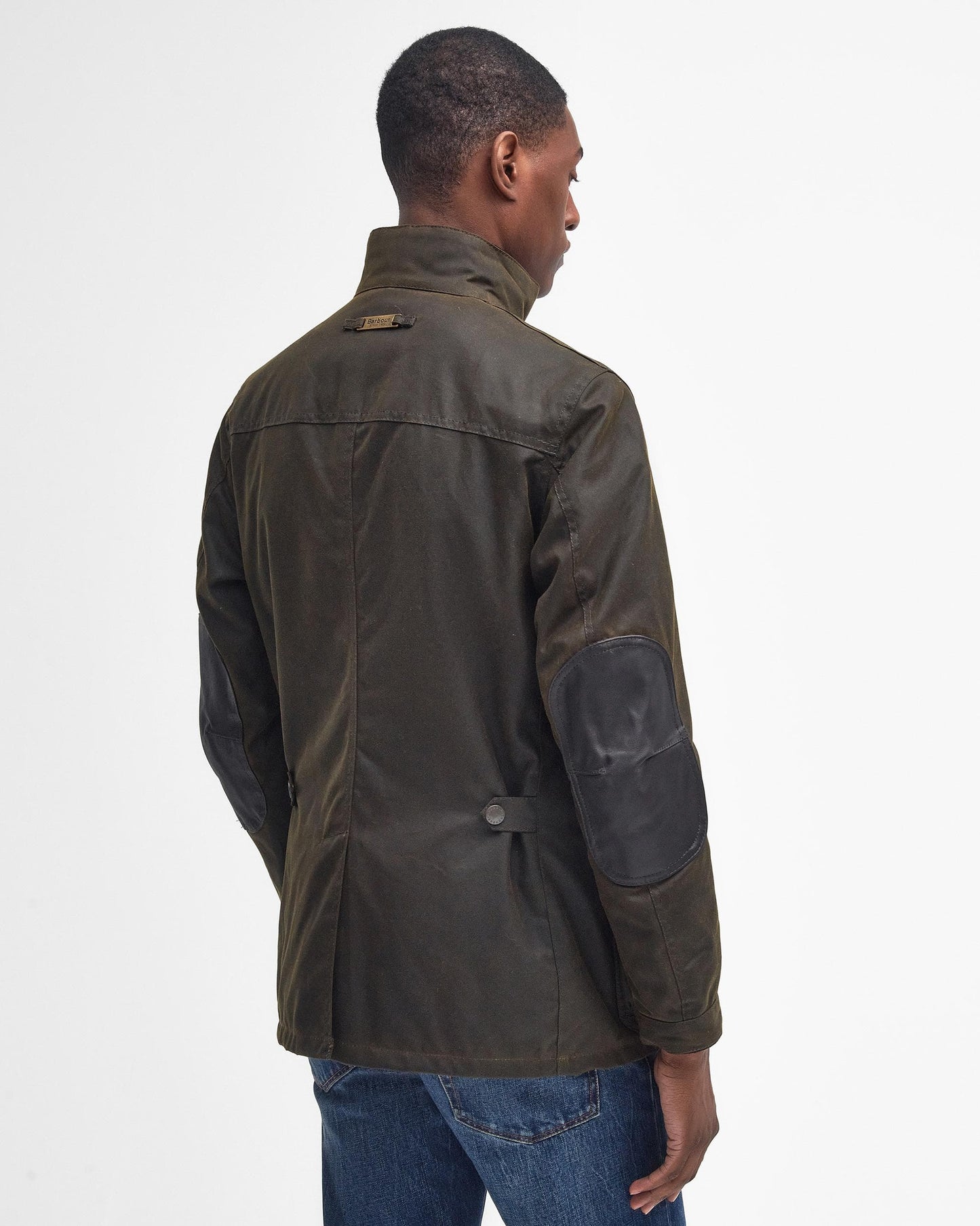 Barbour Ogston Mens Wax Jacket - Olive