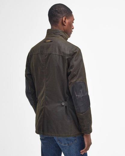 Barbour Ogston Mens Wax Jacket - Olive