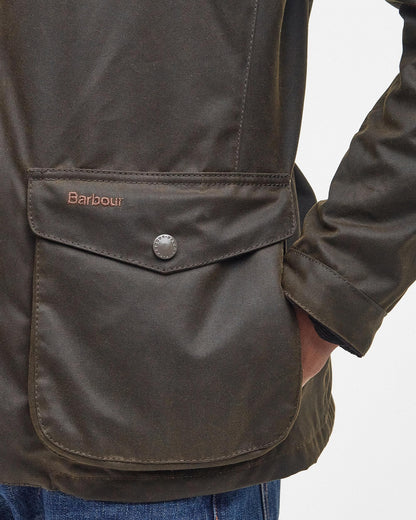 Barbour Ogston Mens Wax Jacket - Olive