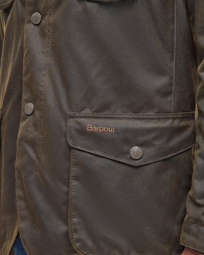 Barbour Ogston Mens Wax Jacket - Olive