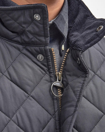 Barbour Chelsea Mens Sportsquilt Jacket - Black