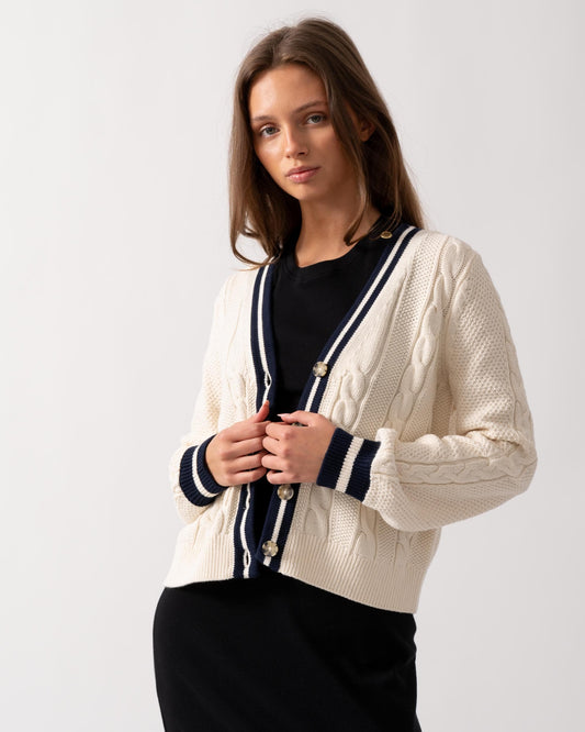Joules Centre Court Womens Cardigan