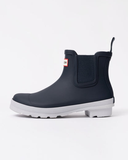 Hunter Original Chelsea Womens Boots - Hunter Navy/Micro Chip