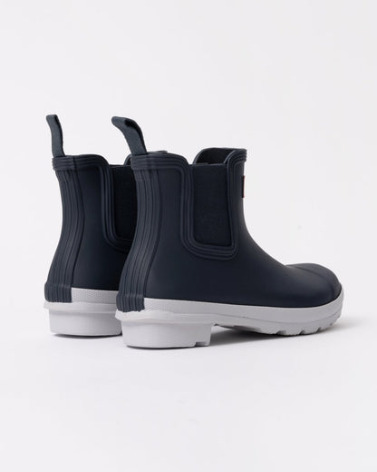 Hunter Original Chelsea Womens Boots - Hunter Navy/Micro Chip