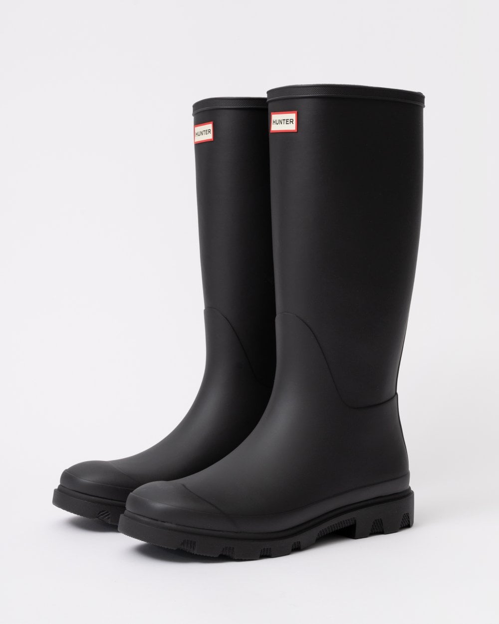 Hunter Downpour Mens Tall Boot - Black