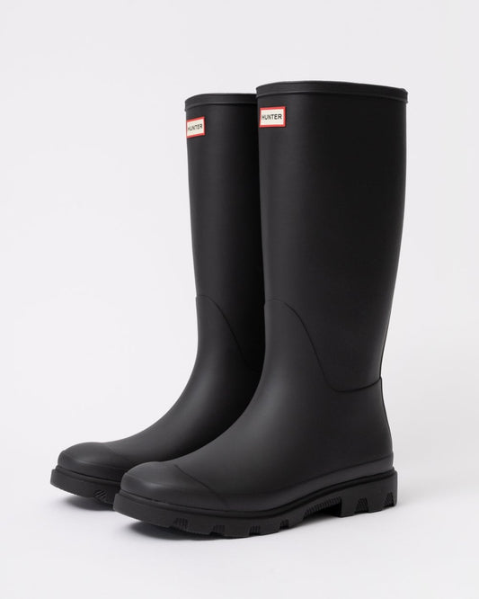 Hunter Downpour Mens Tall Boot - Black