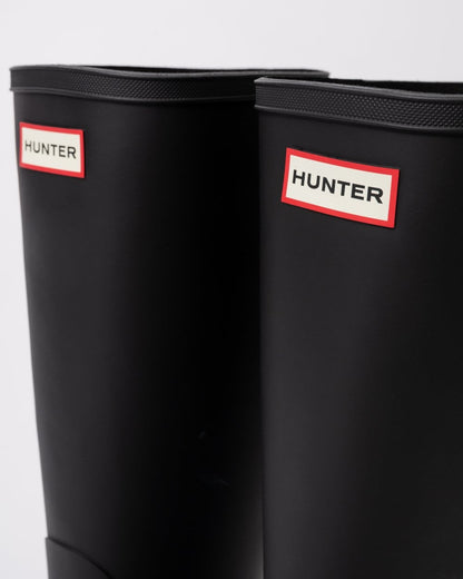Hunter Downpour Mens Tall Boot - Black