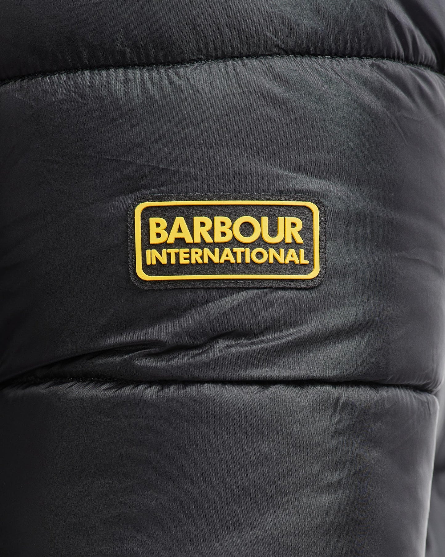 Barbour International Legacy Bobber Mens Zip Through - Black