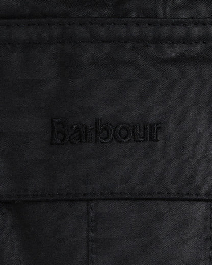 Barbour International Duke Mens Wax Jacket - Black