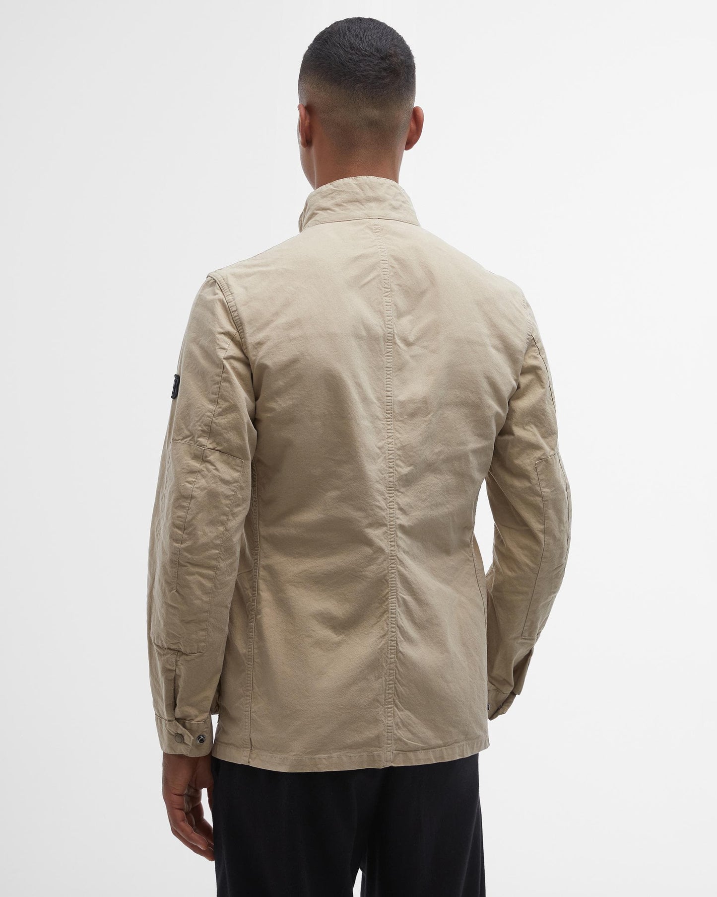 Barbour International Summer Wash Duke Mens Jacket - Beige