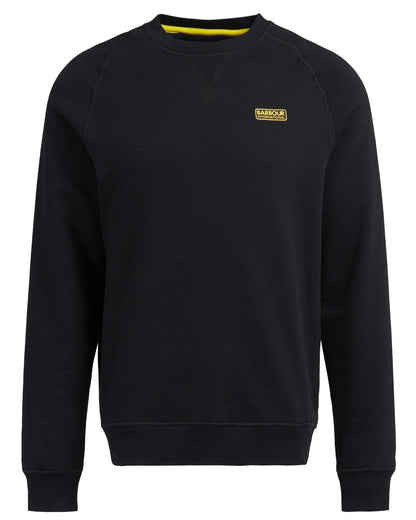 Barbour International Essential Crew Mens Sweatshirt - Black