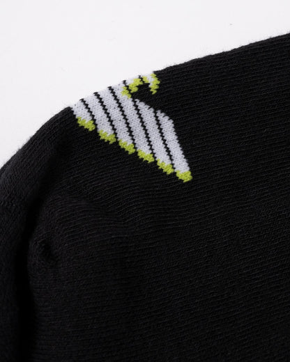 Emporio Armani 3 Pack Mens Sport Socks - Black/Black/Black