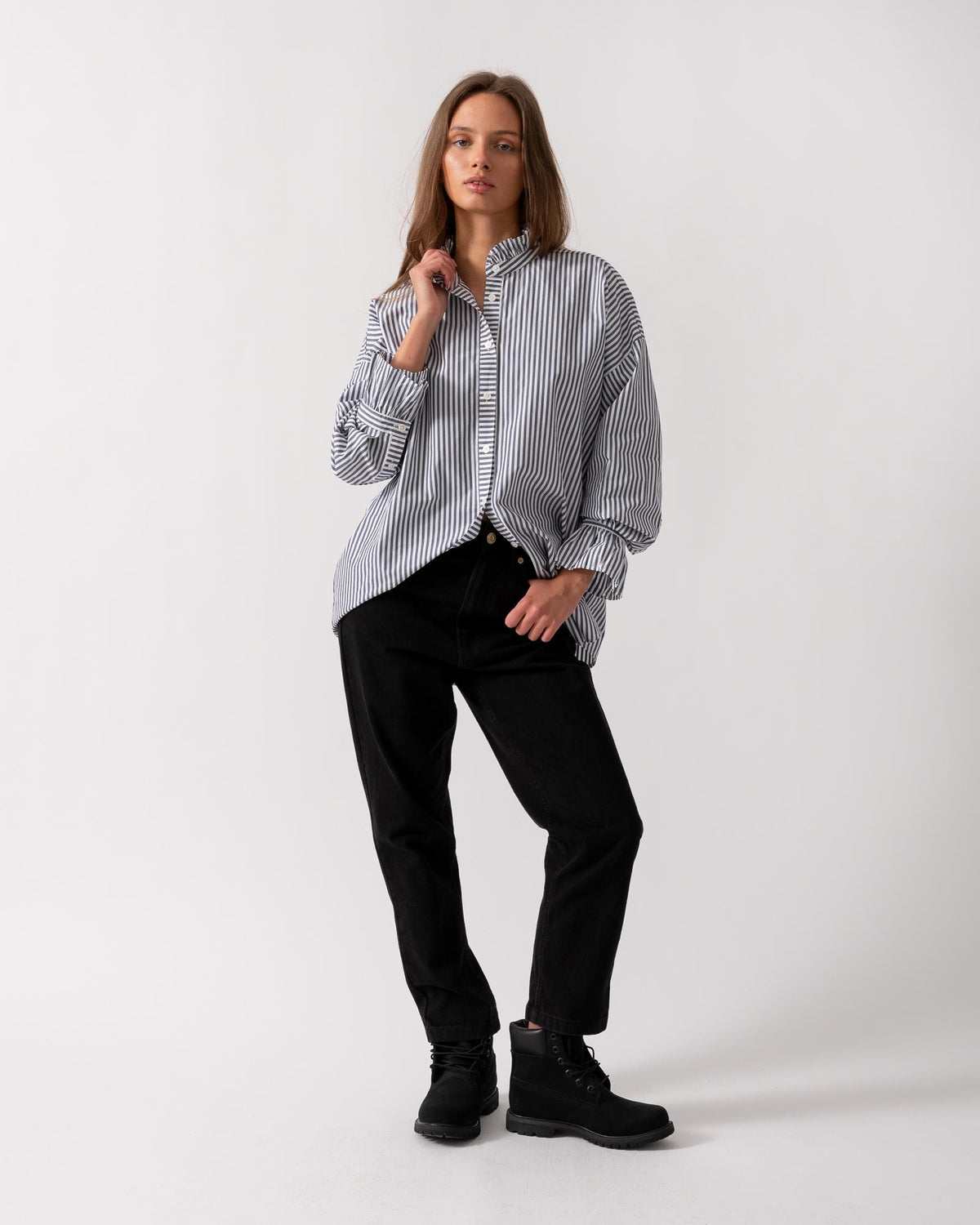 Mae Frill Neck Shirt