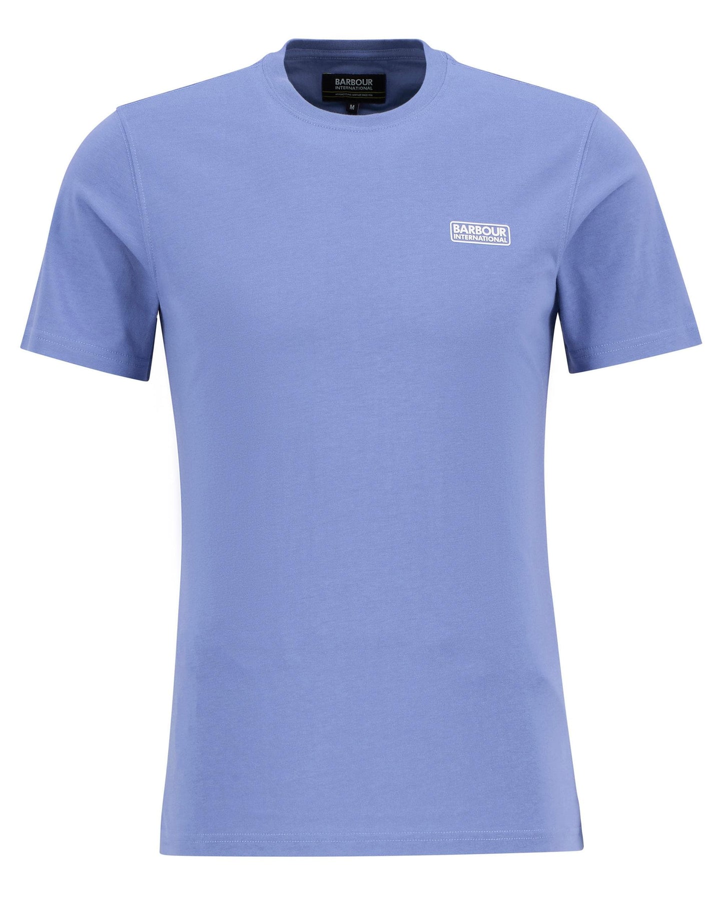 Barbour International Small Logo Mens T-Shirt - Manor Blue