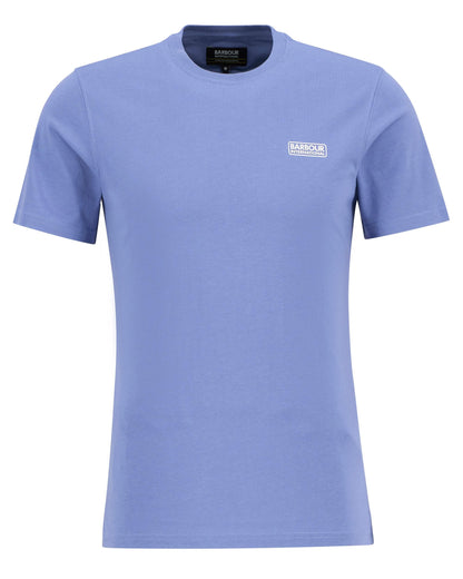Barbour International Small Logo Mens T-Shirt - Manor Blue