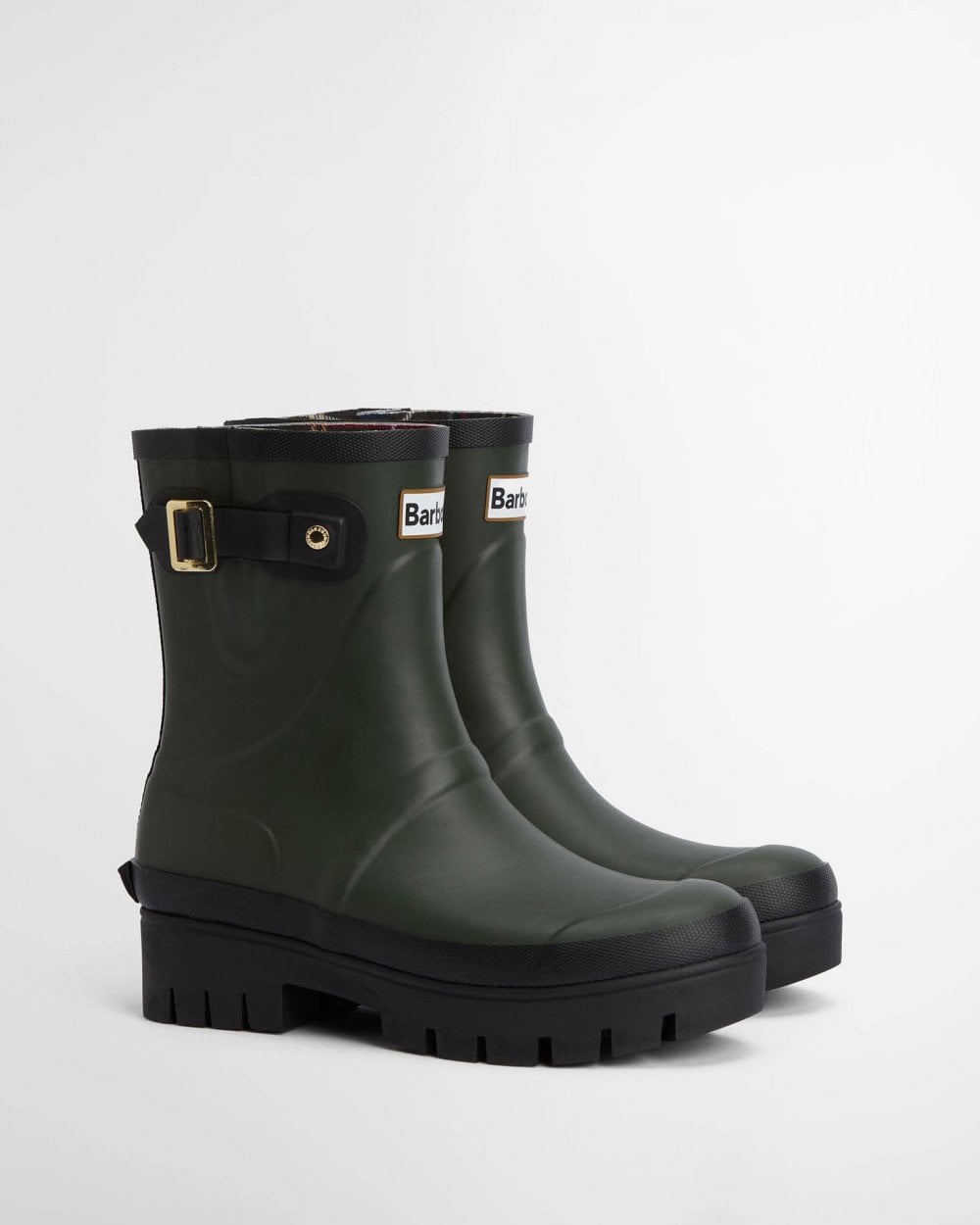 Barbour Raelynn Womens Wellies - Olive/Black