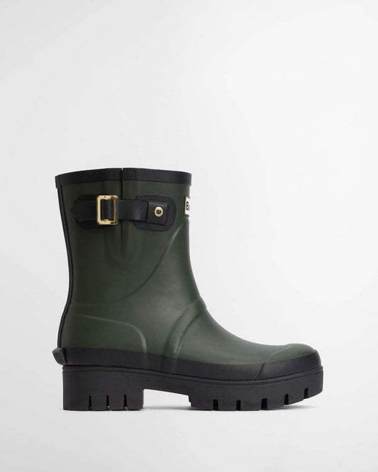 Barbour Raelynn Womens Wellies - Olive/Black