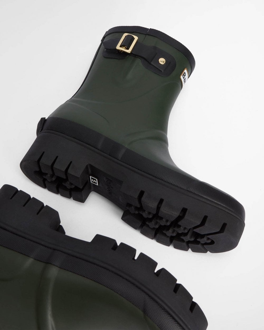 Barbour Raelynn Womens Wellies - Olive/Black