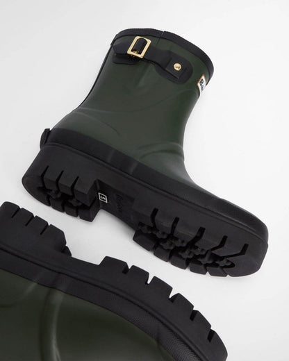 Barbour Raelynn Womens Wellies - Olive/Black