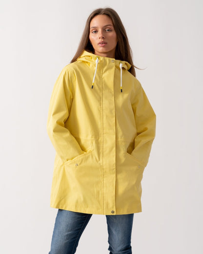 Joules Portwell Womens Raincoat - Yellow