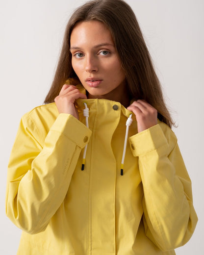 Joules Portwell Womens Raincoat - Yellow