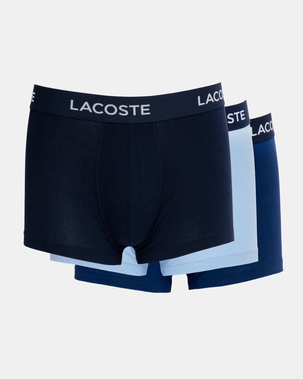 Lacoste Mens 3-Pack Trunks