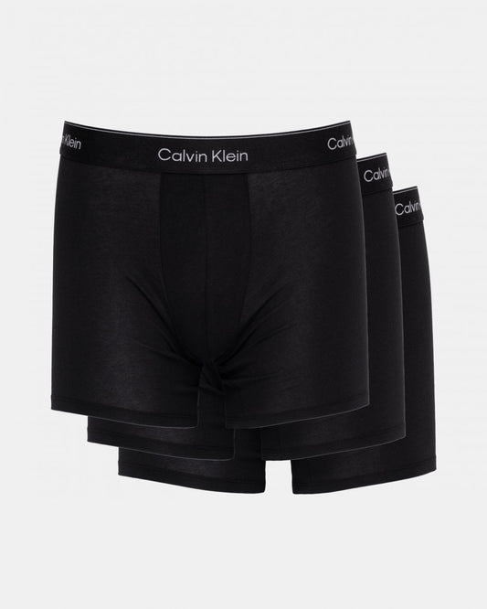 Calvin Klein 3 Pack Mens Boxer Briefs - Black