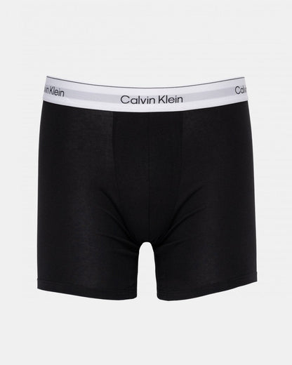 Calvin Klein 3 Pack Mens Boxer Briefs - Black/Black/Black