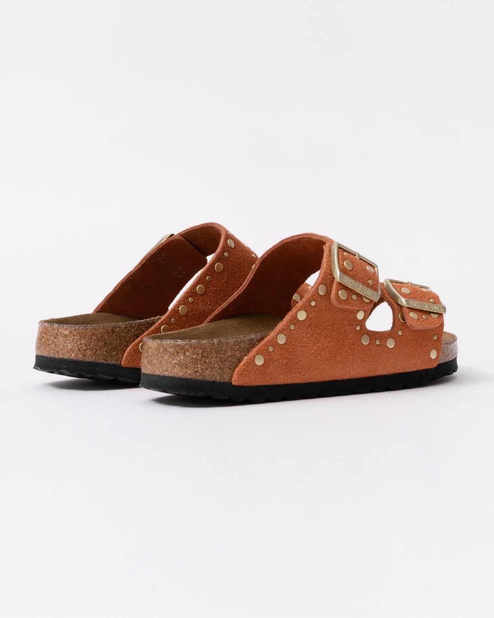 Birkenstock Arizona Rivet Border Womens Suede Leather Sandals