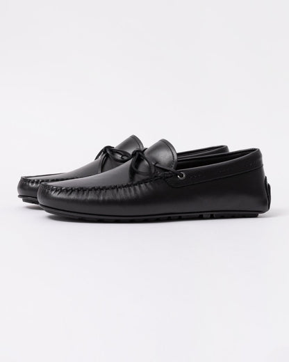 BOSS Orange Noel Mens Italian Leather Driving Moccasins