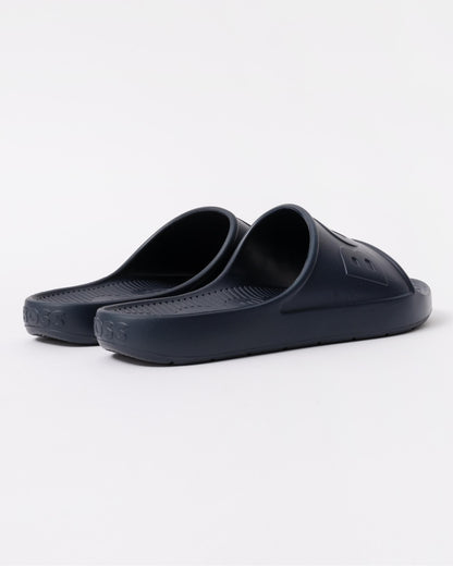 BOSS Orange Darian Mens Lightweight EVA Slides with Logo Strap - Dark Blue 401